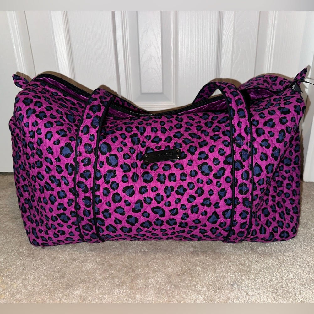 Vera Bradley Leopard Large Duffel Bag